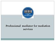 Professional Mediator for Mediation Services
