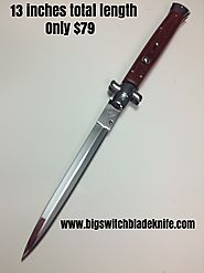13 inch switchblade- switchblades from bigswitchbladeknife.com