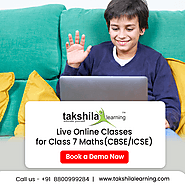 Online Tuition for Class 7 Maths - CBSE/ ICSE / International Boards