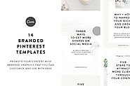 Bloom Pinterest Templates for Canva