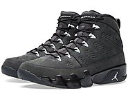 Nike Air Jordan Men's 9 Retro Anthracite Basketball Shoe