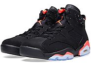 Men's Nike Air Jordan 6 Retro "Infrared" Basketball Shoes