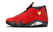 Men's Nike Air Jordan 14 Retro "Ferrari" Basketball Shoes