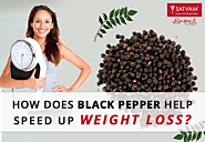 Benefits of Black Pepper in Losing Weight | Satvam Nutrifoods
