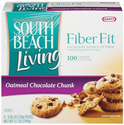 South Beach Living Fiber Fit Oatmeal Chocolate Chunk Cookies
