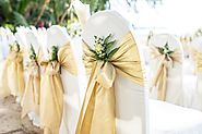 Chair cover rentals | Your Event Essentials