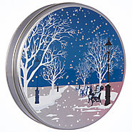 Empty Decorative Cookie Tins and Christmas Tins