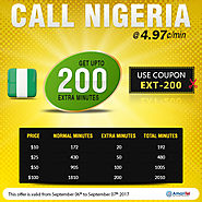 Make cheap international calls to Nigeria With Amantel. No need of physical calling card and phone cards.