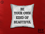 Quoted Pillow Covers – Online Cushion Covers DIY Tutorial