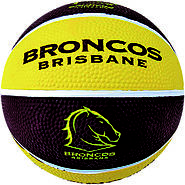 Broncos NRL Supporter Basketball - Brisbane Queensland, Australia
