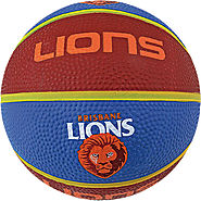 Brisbane Lions AFL Basketball Skills Training & Game Ball
