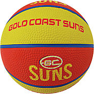 Gold Coast Suns AFL Basketball Training and Game Ball