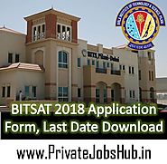 Check BITSAT 2018 Application Form | Download FREE PDF Here