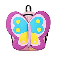 Kids Small Cute Zoo Butterfly Backpack Kindergarten Preschool Toys Backpack for Boys Girls Toddlers