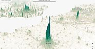 Cartographie numérique: Visualiser les densités de population en 3D et à l'échelle mondiale