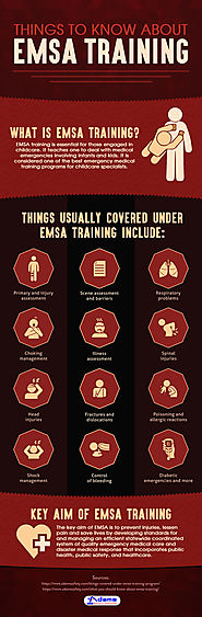 Topics to Ensure EMSA Training Courses Cover