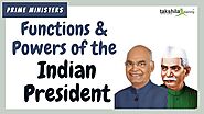 Working of Institutions Class 9 | President and its powers| Ram Nath Kovind