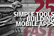 25 simple tools for building mobile apps fast