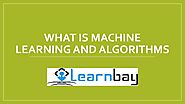 What is Machine Learning and Algorithms