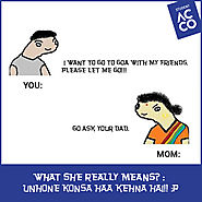 What our parents say VS What they really mean?