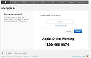My Apple ID not working +1-800-468-9074 |