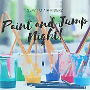 Join us at Air Riderz Trampoline Park, Mississauga for a Paint & Jump Night!...