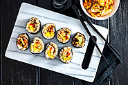 Avocado, Mango & Kimchi Sushi Rolls |
