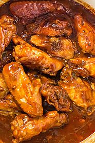 One-Pot Sweet and Spicy BBQ Chicken Wings