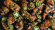 Grilled Chimichurri Chicken Wings
