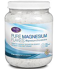 Life-flo Pure Magnesium Flakes, 44 Ounce.