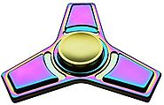 Mermaker Best Fidget Spinner Toy for Relieving ADHD, Anxiety, Boredom EDC Tri-Spinner Fidget Toy, Smooth Surface Fini...