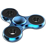 ATESSON Fidget Spinner Toy Ultra Durable Stainless Steel Bearing High Speed 2-5 Min Spins Precision Brass Material Ha...
