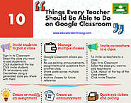 10 Things Every Teacher Should Be Able to Do on Google Classroom