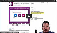 OneNote Class Notebook Creator - Using Technology Better