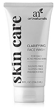 ArtNaturals Clarifying Acne Face Wash Deep Cleansing and Exfoliation of Acne, Blackheads and Pimples Infused with Cuc...