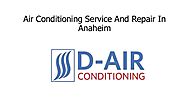 Air conditioning service and repair in anaheim