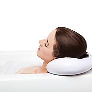 BEST BATH PILLOW Spa pillows with Suction Cups - Extra Firm and Best Quality - Supports Your Neck, Body & Head Perfec...
