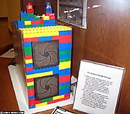 The first Google computer storage was built with Legos