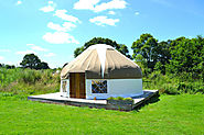 Tranquil Glamping in a Yurt at Bloomfield Camping, North Dorset