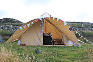 5 Nights Camping In The Stunning New Star Canopy Bell Tent from Boutique Camping