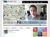 Present.me | Free online video presentation software | Make a slideshow with your powerpoint & web cam
