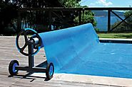 Kokido Alux Aluminum Swimming Pool Cover Reel & Tube (Up to 21.1ft) | K943+516BX