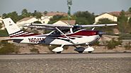 Cessna 182 take off