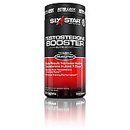 Six Star Testosterone Booster Supplement, Extreme Strength Testosterone, 60 Caplets