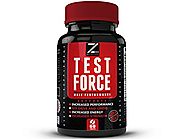 TEST:FORCE - 100% Natural Maximum Strength & Potent Testosterone Booster For Men - Supercharges Vitality, Muscle Mass...