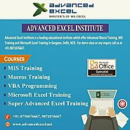 Advanced Excel Training in Gurgaon | Excel Training in Gurgaon