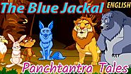 The Blue Jackal | Panchatantra Stories for Kids in English with Subtitles | MahaCartoonTV English