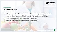 Dr Dirk Johns' Weight Loss Tips