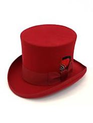 Compliment Your Style With Burgundy Fedora Mens Hat