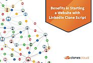 Benefits in Starting a Website with LinkedIn Clone Script